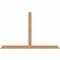 Ekena Millwork Portland Timber Gable Bracket, Western Red Cedar, 108"W x 68"H x 5 1/2"D x 5 1/2"F, 15/12 Pitch GBW108X68X0606POR00SWR - alternate 1